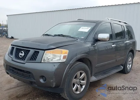 2011 Nissan Armada Sv from USA, damaged, VIN 5N1BA0ND6BN603327